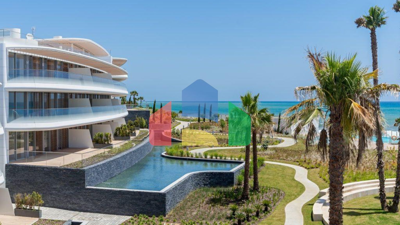 пентхаус на первой линии моря в Эстепоне, 3 спальни, 3 ванные комнаты