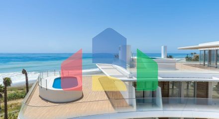 пентхаус на первой линии моря в Эстепоне, 3 спальни, 3 ванные комнаты пентхаус на первой линии моря в Эстепоне, 3 спальни, 3 ванные комнаты