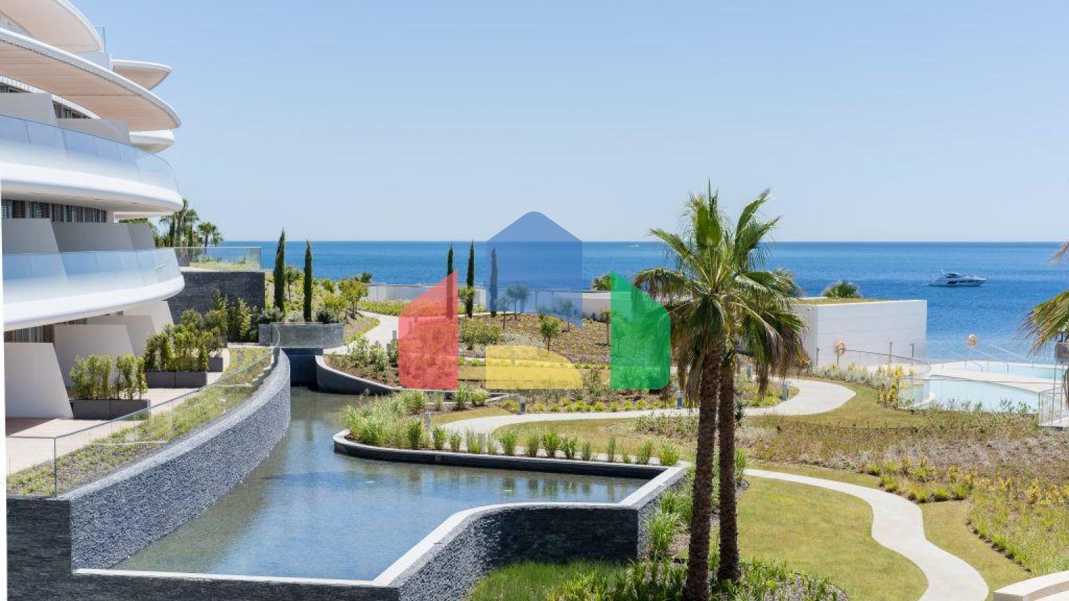 пентхаус на первой линии моря в Эстепоне, 3 спальни, 3 ванные комнаты