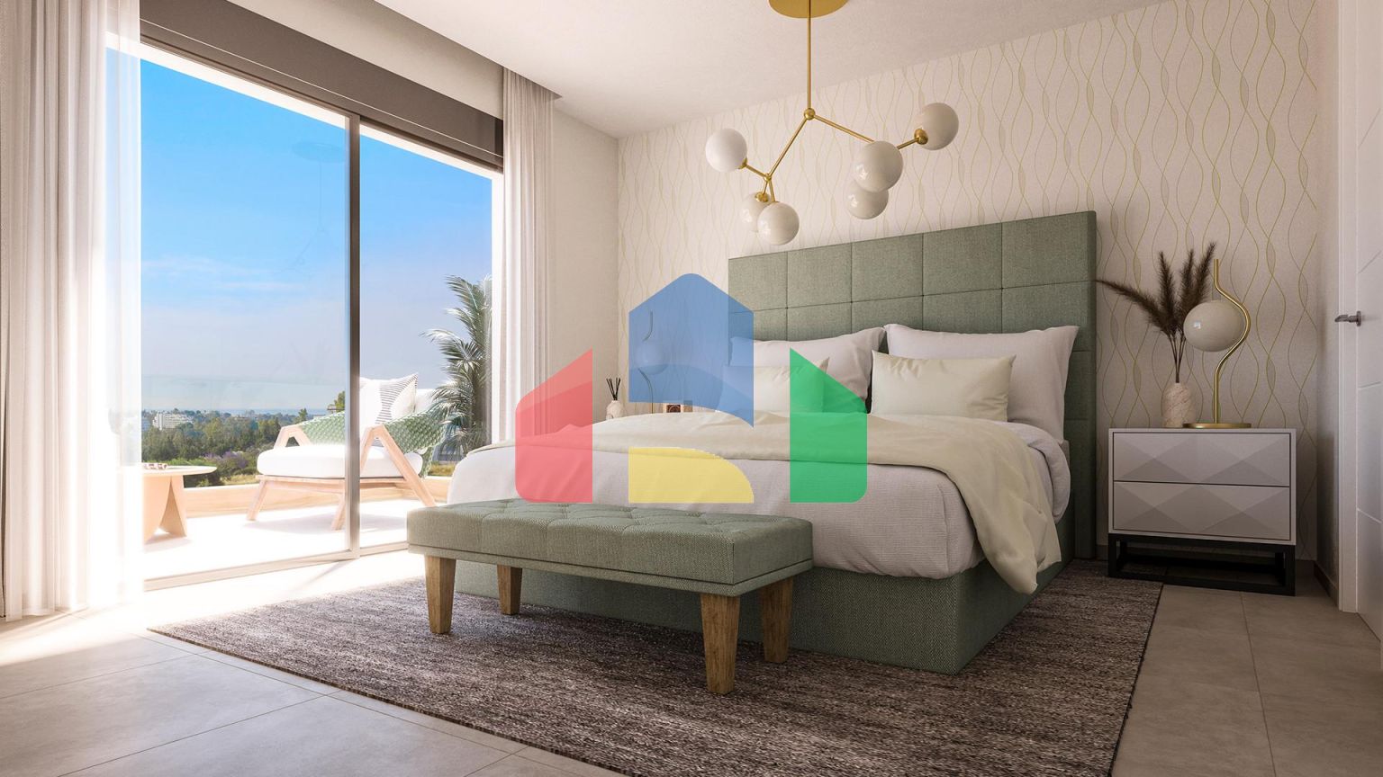 3-спальные апартаменты в роскошном жилом комплексе в престижном районе Аталайя (Новая Золотая миля, Эстепона)