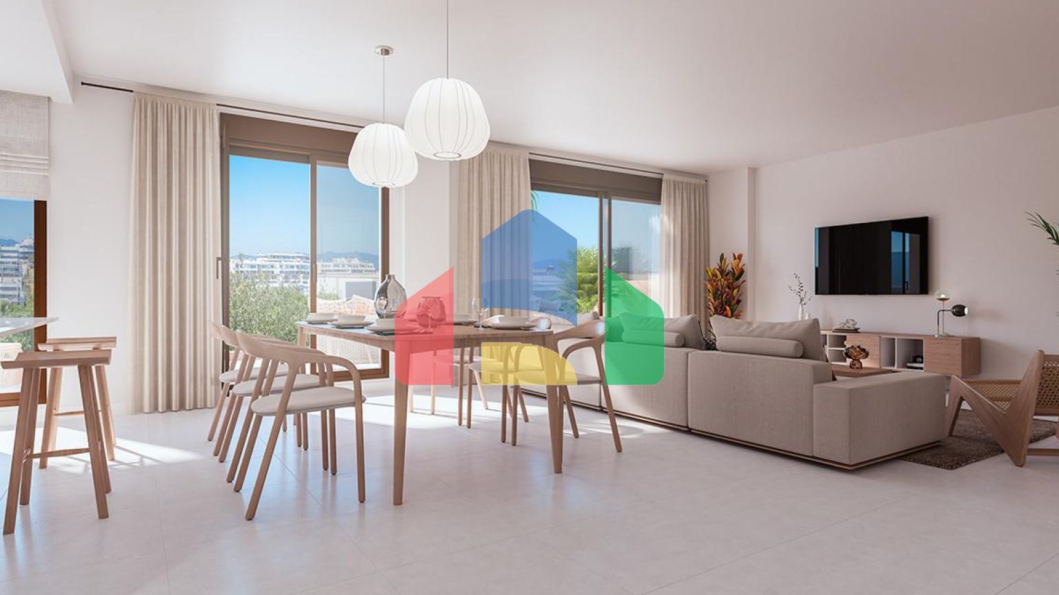 2-комнатные квартиры всего в нескольких минутах от пляжа, центра города и марины Эстепона