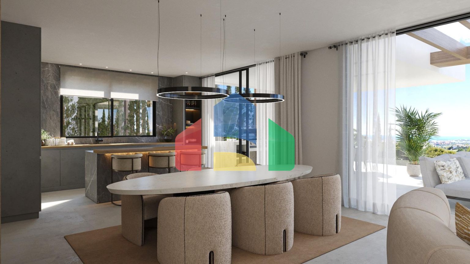 НОВАЯ ВИЛЛА КЛАССА ЛЮКС В РАЙОНЕ ЭСТЕПОНА