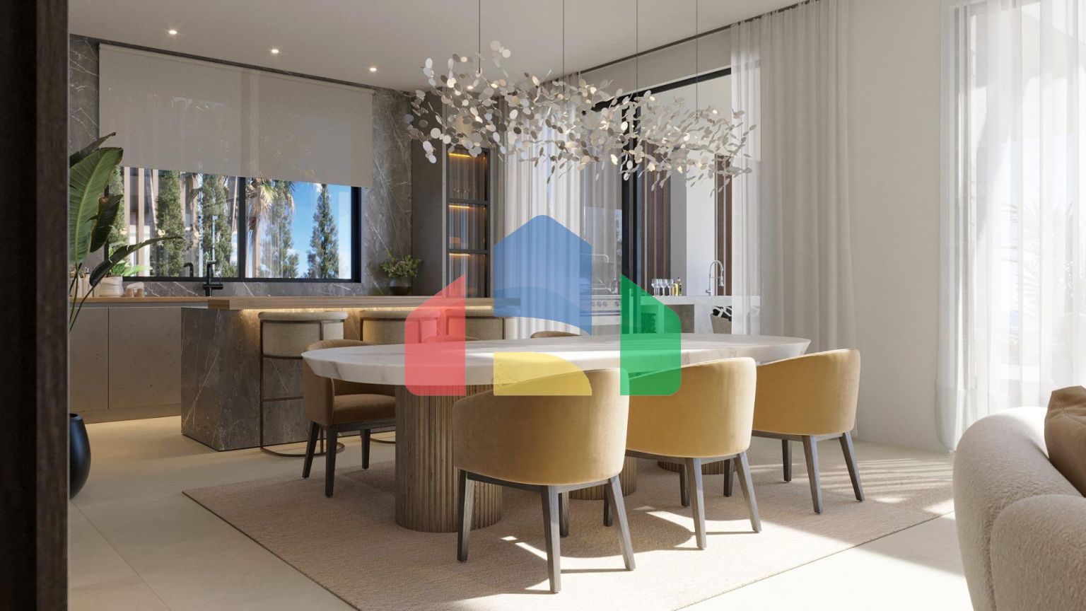 НОВАЯ ВИЛЛА КЛАССА ЛЮКС В РАЙОНЕ ЭСТЕПОНА