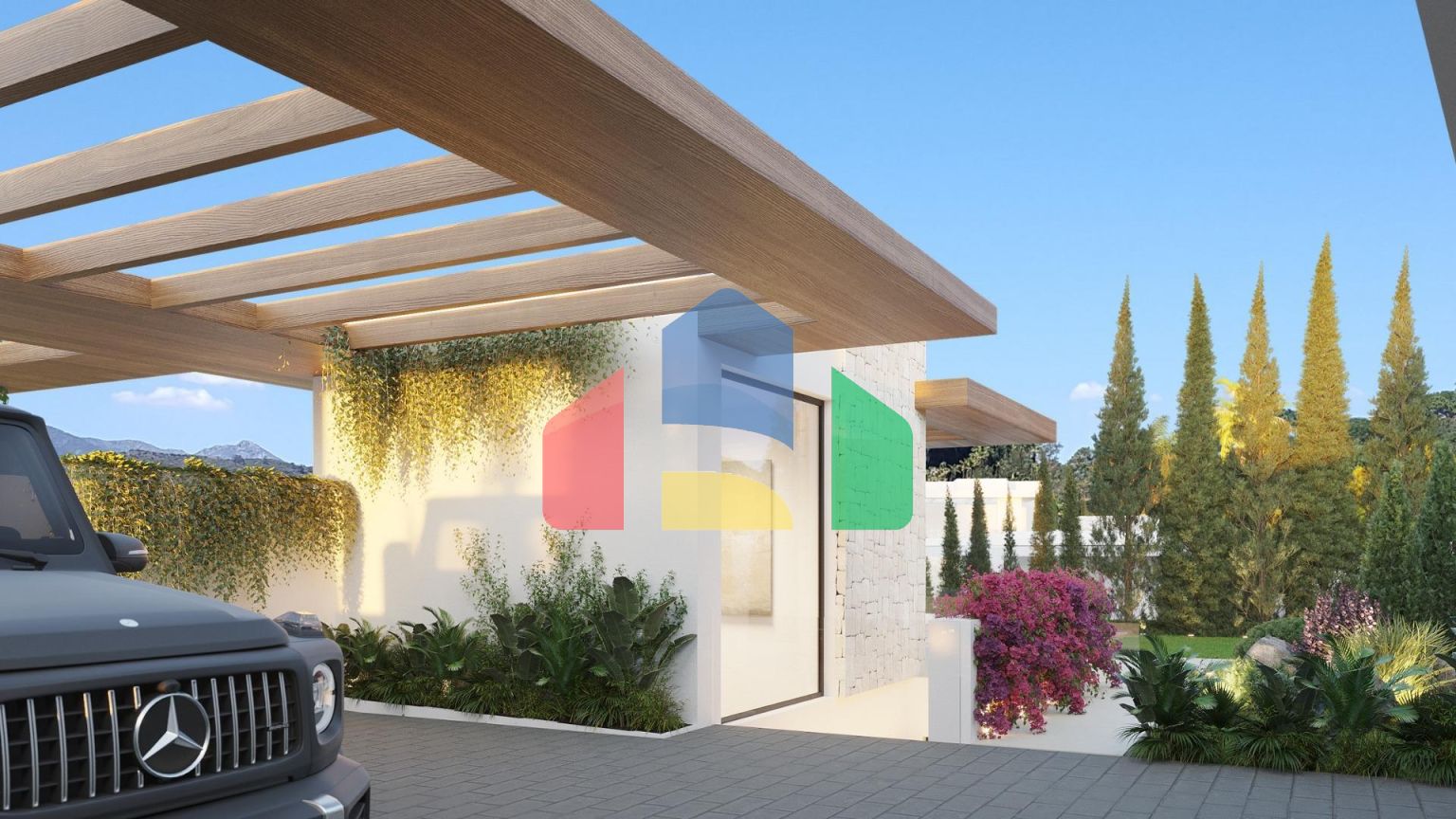 НОВАЯ ВИЛЛА КЛАССА ЛЮКС В РАЙОНЕ ЭСТЕПОНА