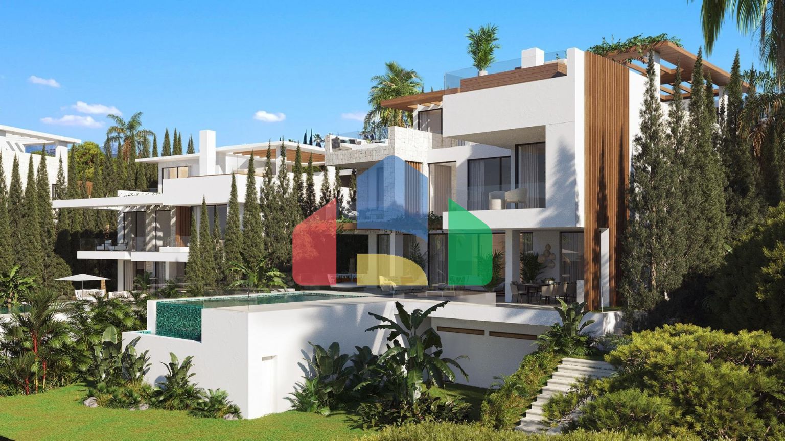 НОВАЯ ВИЛЛА КЛАССА ЛЮКС В РАЙОНЕ ЭСТЕПОНА