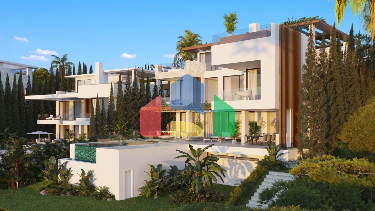 НОВАЯ ВИЛЛА КЛАССА ЛЮКС В РАЙОНЕ ЭСТЕПОНА