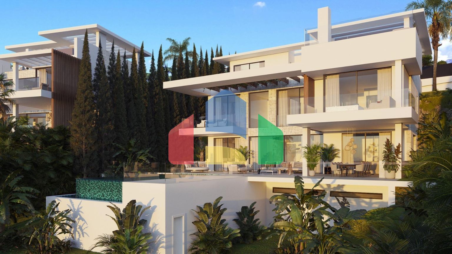 НОВАЯ ВИЛЛА КЛАССА ЛЮКС В РАЙОНЕ ЭСТЕПОНА