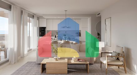 4-bedroom apartments in a new luxurious residential complex in the Las Mesas area, Estepona
