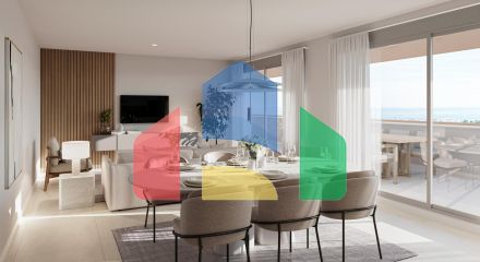 4-bedroom apartments in a new luxurious residential complex in the Las Mesas area, Estepona