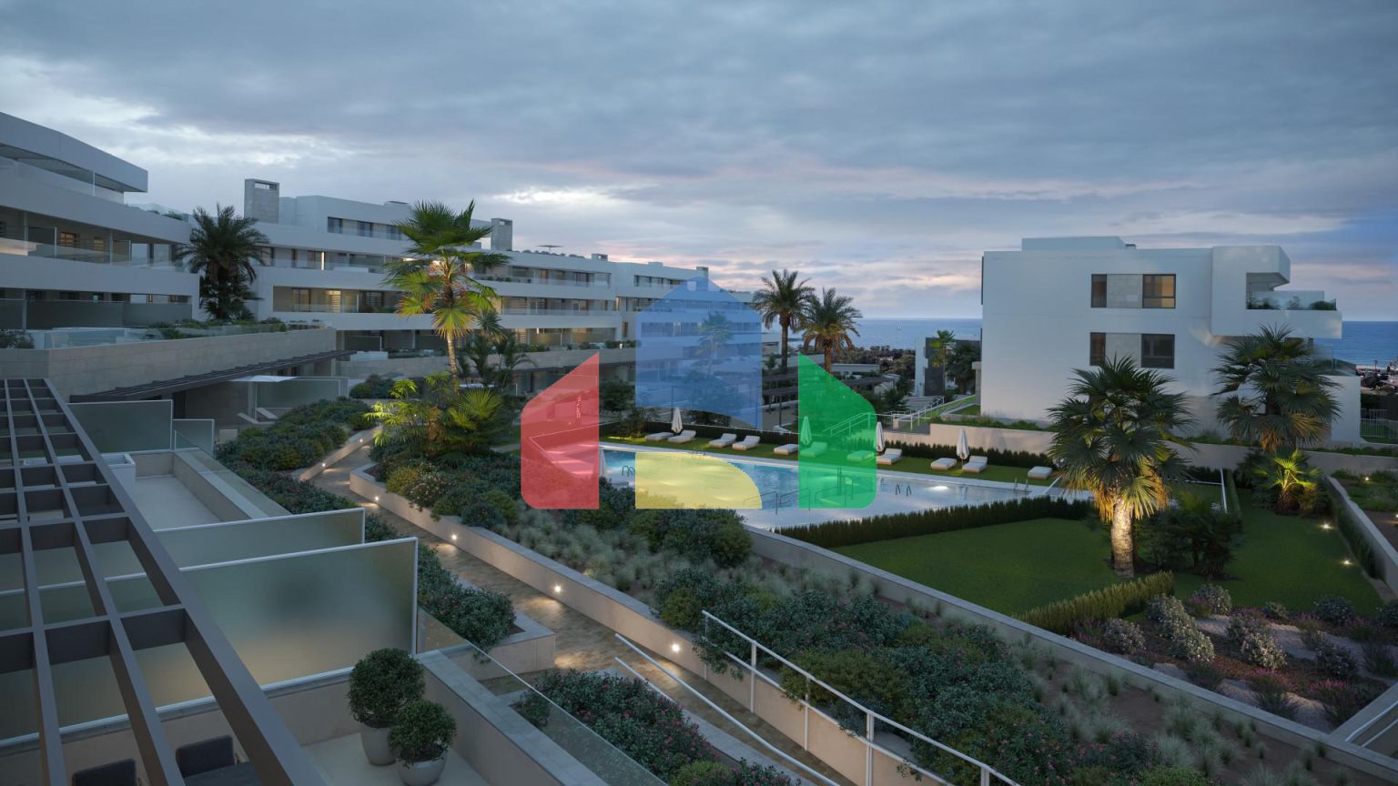 3-спальные апартаменты в новом роскошном жилом комплексе в районе La Gaspara, Estepona