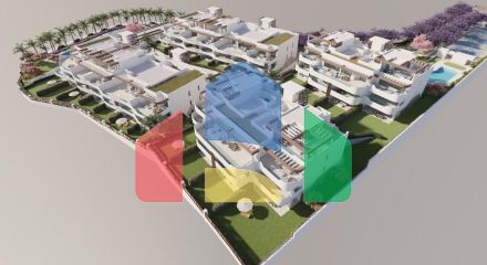 Пентхаус с 4 спальнями в эксклюзивном жилом комплексе на Новой Золотой Миле, Эстепона