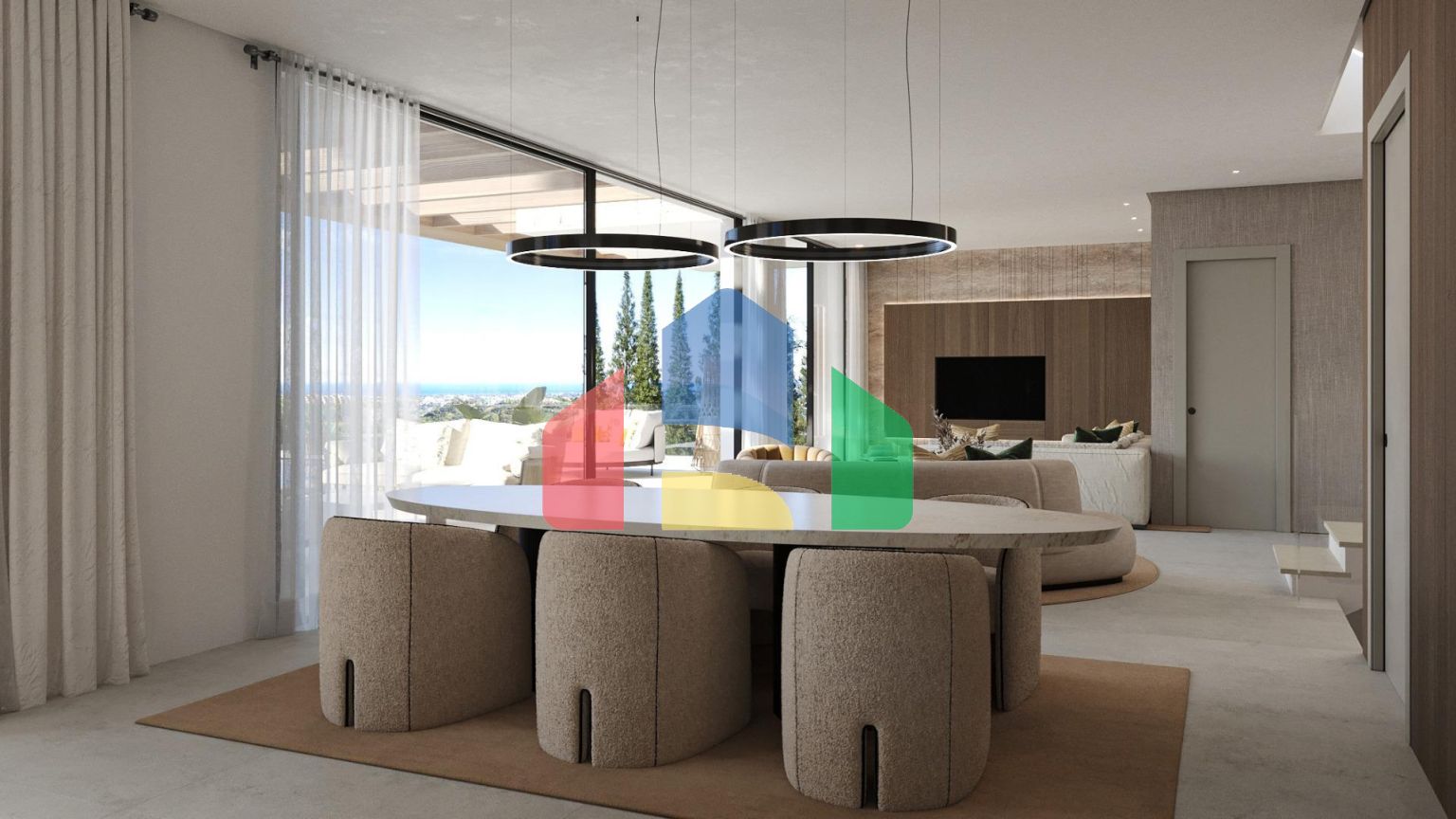 НОВАЯ ВИЛЛА КЛАССА ЛЮКС В РАЙОНЕ ЭСТЕПОНА