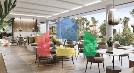 Исключительный пентхаус с 3 спальнями на Новой Золотой Миле, Эстепона