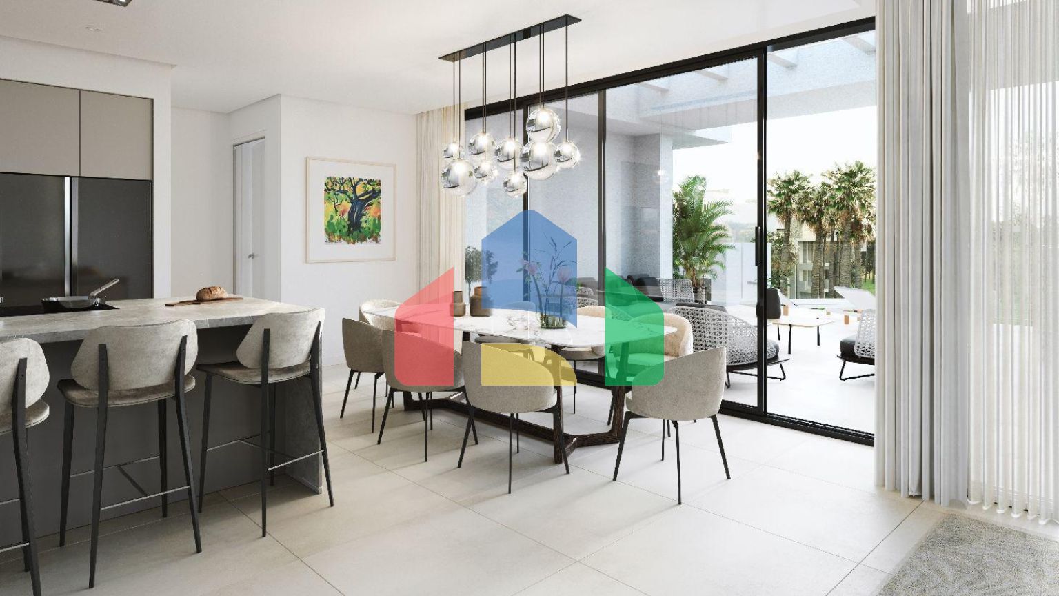 Исключительный пентхаус с 3 спальнями на Новой Золотой Миле, Эстепона