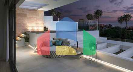 Исключительный пентхаус с 3 спальнями на Новой Золотой Миле, Эстепона