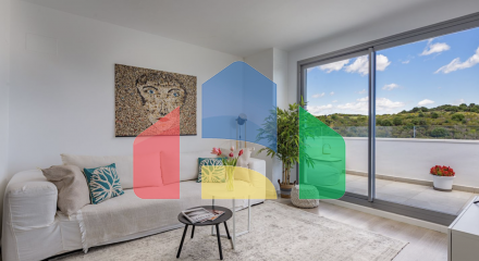 Современный пентхаус с 2 спальнями, солярием и видом на море, всего в 700 метрах от пляжа в Эстепоне. Современный пентхаус с 2 спальнями, солярием и видом на море, всего в 700 метрах от пляжа в Эстепоне.