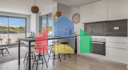 Современный пентхаус с 2 спальнями, солярием и видом на море, всего в 700 метрах от пляжа в Эстепоне. Современный пентхаус с 2 спальнями, солярием и видом на море, всего в 700 метрах от пляжа в Эстепоне.