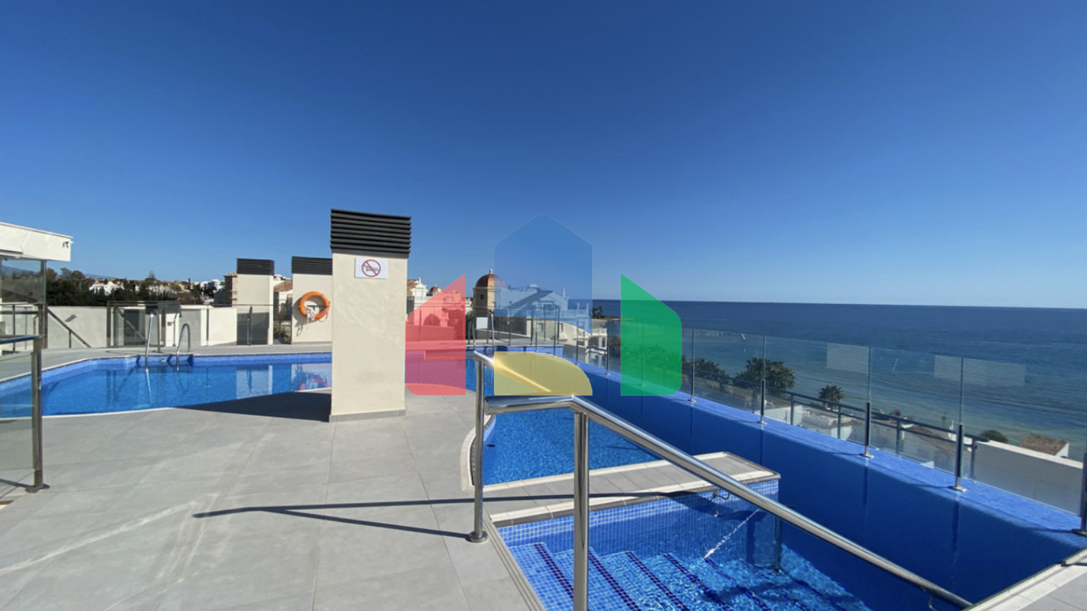 Апартаменты на берегу моря Апартаменты с 2 спальнями в районе New Golden Mile, Эстепона