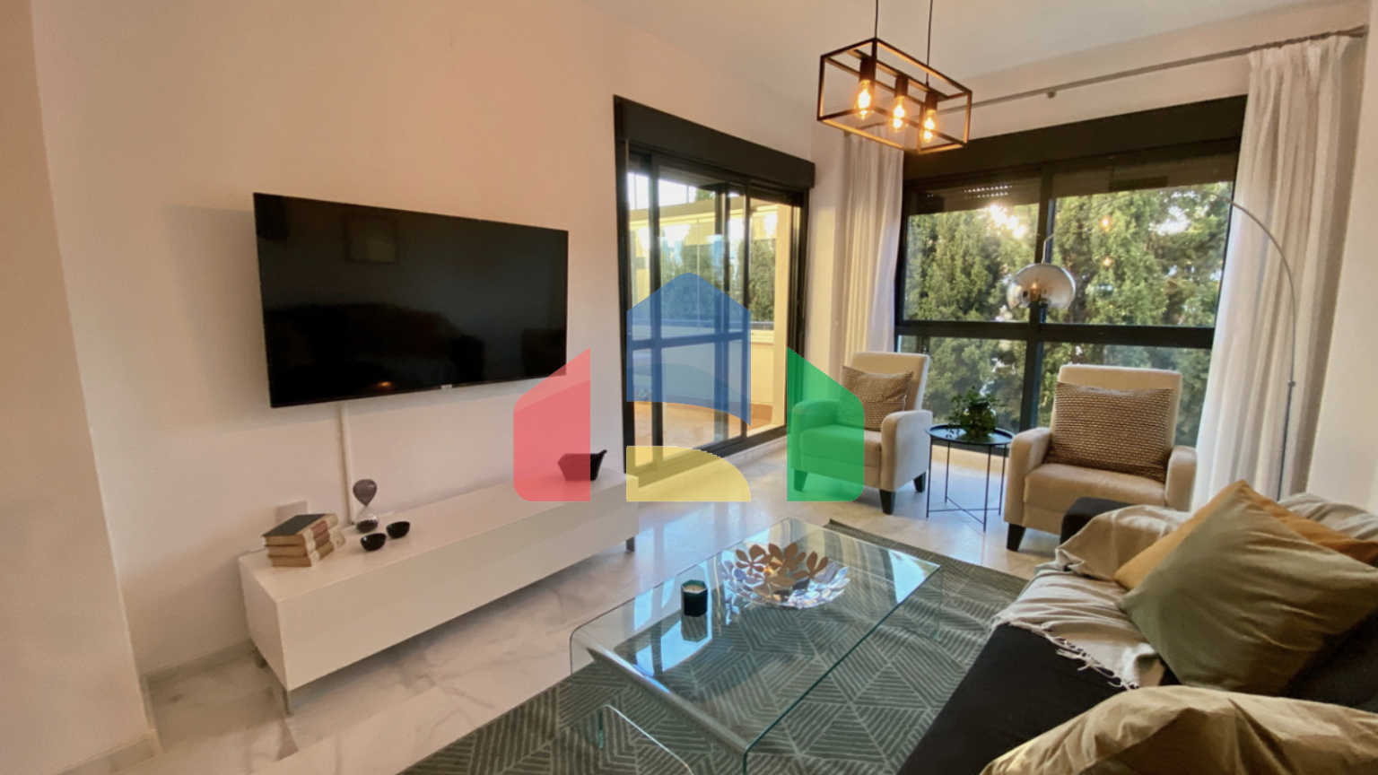 Апартаменты на берегу моря Апартаменты с 2 спальнями в районе New Golden Mile, Эстепона