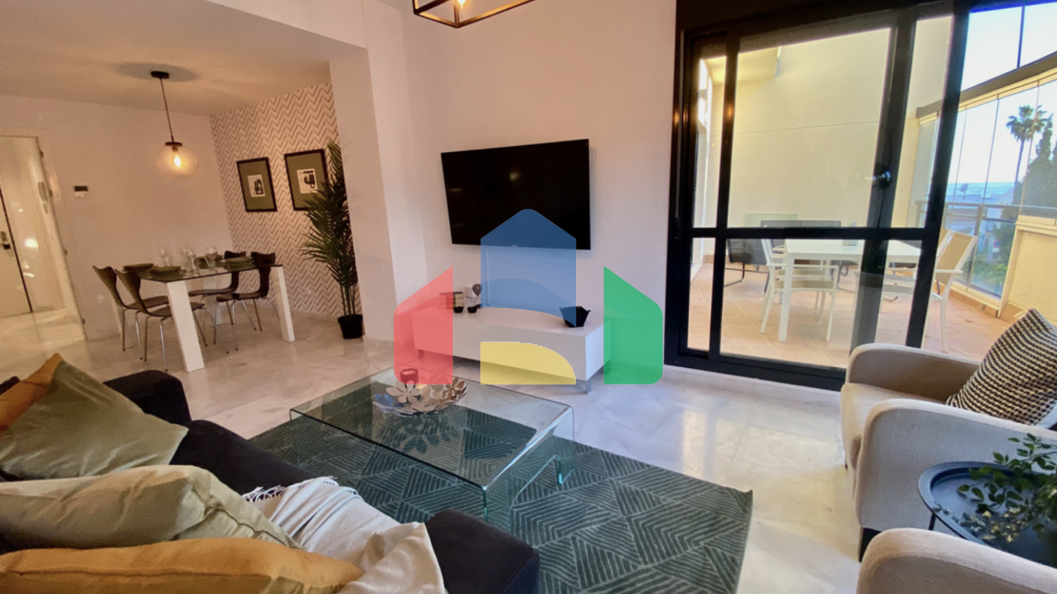 Апартаменты на берегу моря Апартаменты с 2 спальнями в районе New Golden Mile, Эстепона