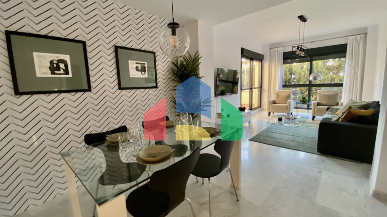 Апартаменты на берегу моря Апартаменты с 2 спальнями в районе New Golden Mile, Эстепона