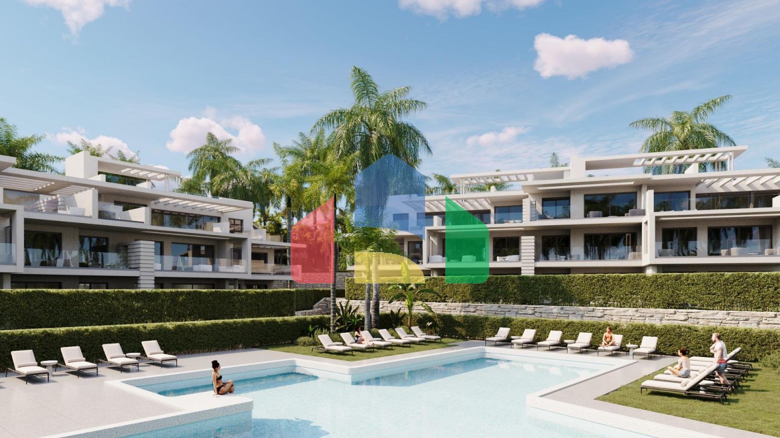 Современная жизнь в Эстепоне: Просторные апартаменты с солнечными террасами