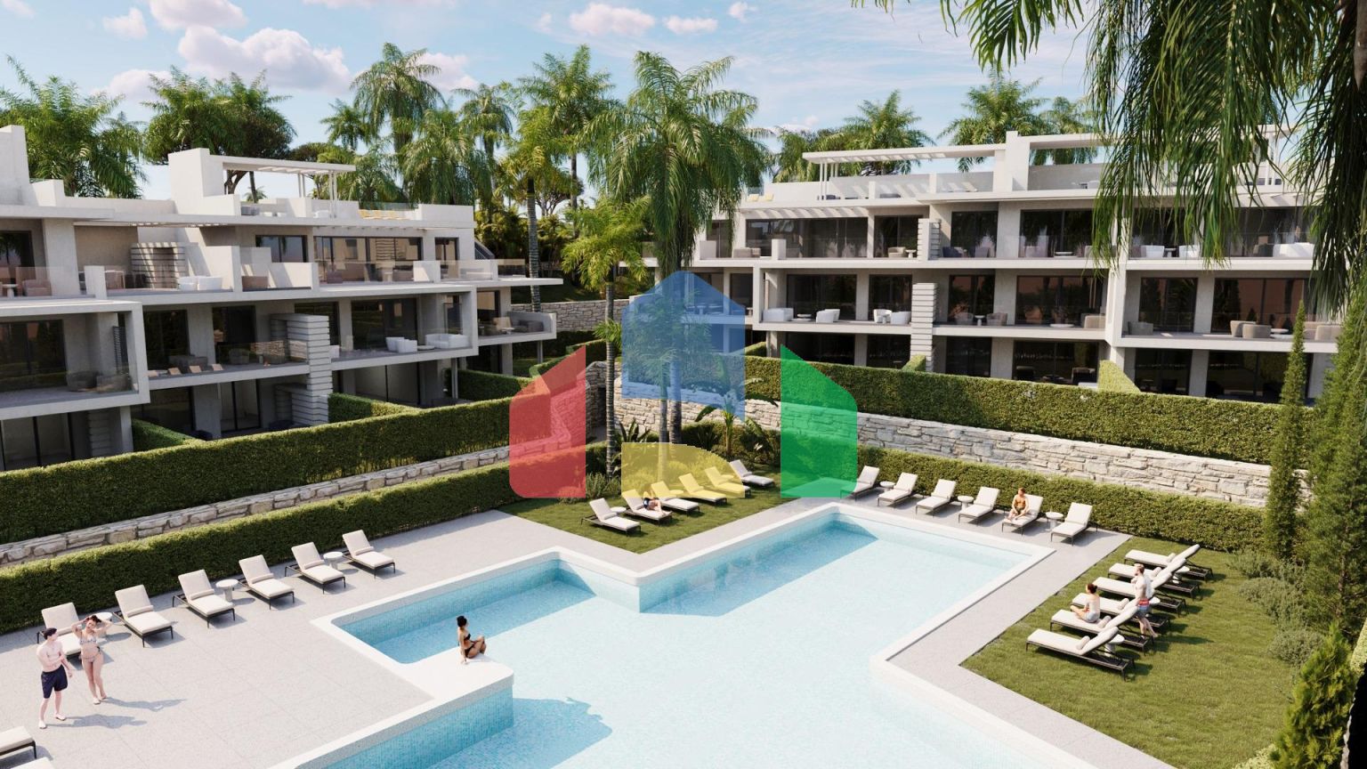 Современная жизнь в Эстепоне: Просторные апартаменты с солнечными террасами