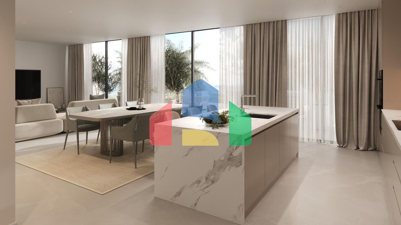 Современная жизнь в Эстепоне: Просторные апартаменты с солнечными террасами