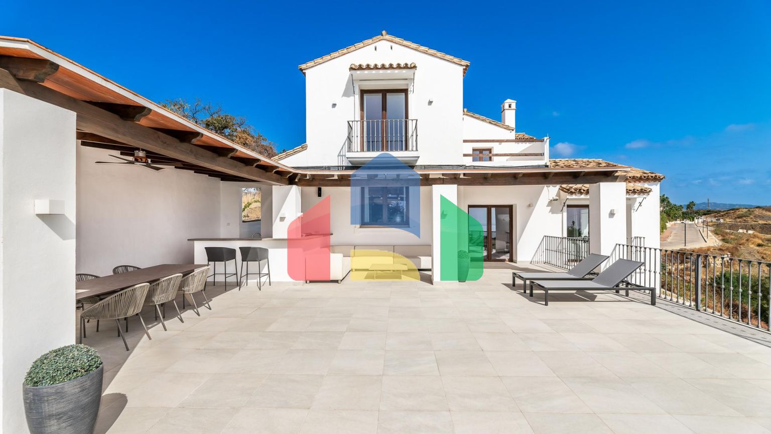 Современный андалузский роскошный уход