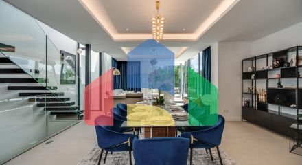 Роскошная вилла на первой линии поля для гольфа с непревзойденными удобствами и потрясающими видами в Эль Кампанарио