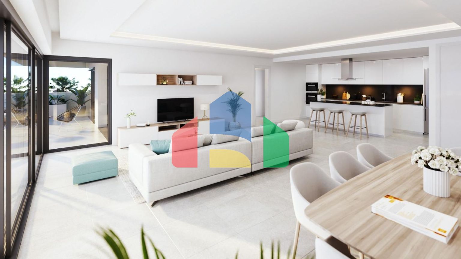 Апартаменты с 2 спальнями в жилом комплексе с эксклюзивным дизайном в Эстепоне