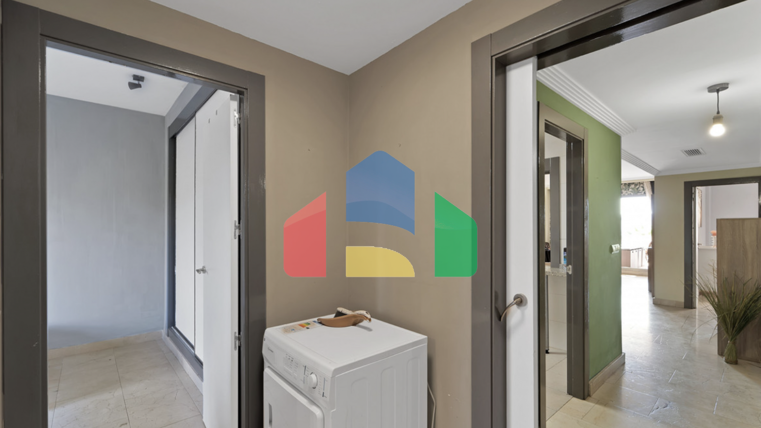 Просторная квартира с 3 спальнями и 2 ванными комнатами