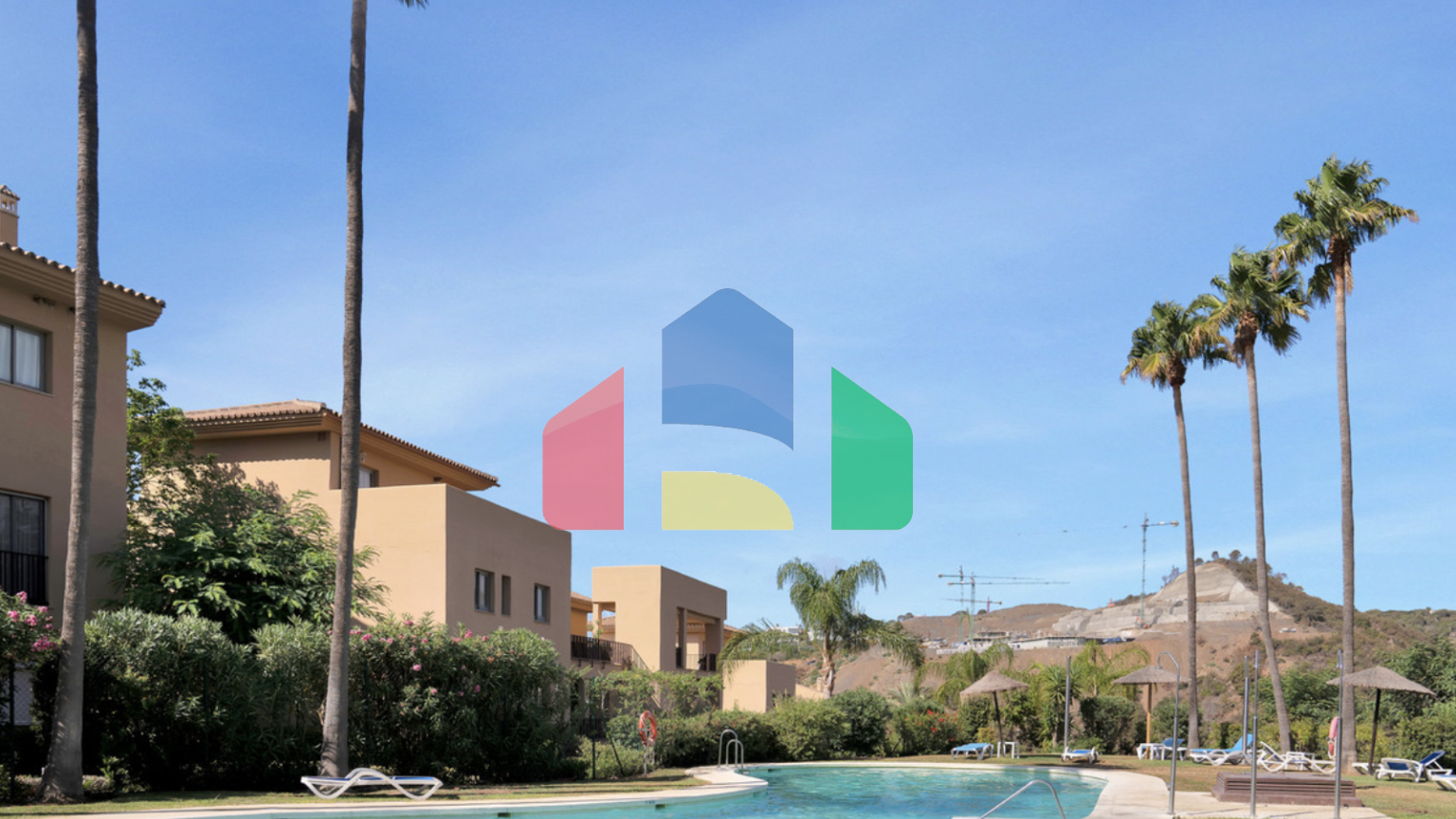 Просторная квартира с 3 спальнями и 2 ванными комнатами