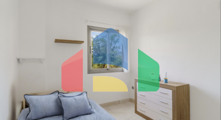 Просторная квартира с 3 спальнями и 2 ванными комнатами Просторная квартира с 3 спальнями и 2 ванными комнатами