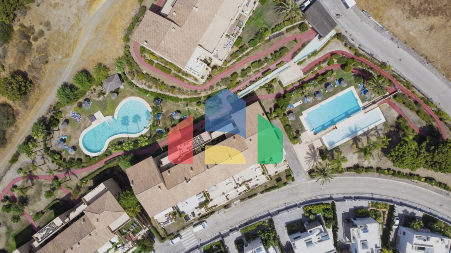 Просторная квартира с 3 спальнями и 2 ванными комнатами