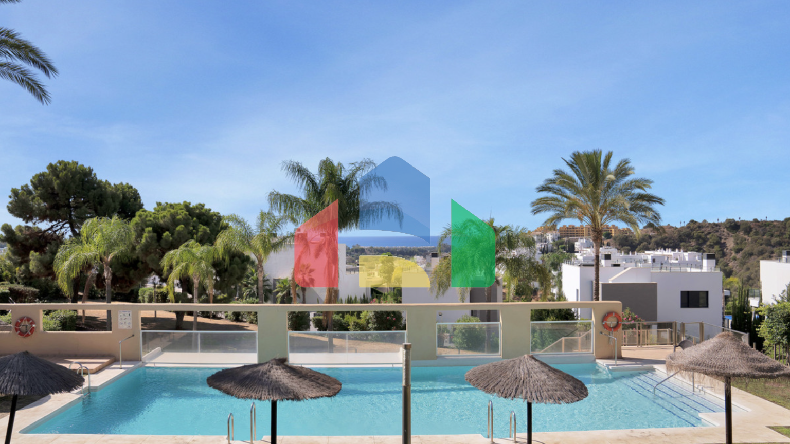 Просторная квартира с 3 спальнями и 2 ванными комнатами