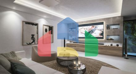 ПОСЛЕДНЯЯ ВИЛЛА с 4 спальнями на первой линии гольфа в Эль Кампанарио, Эстепона