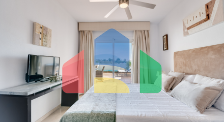 Просторная квартира с тремя спальнями