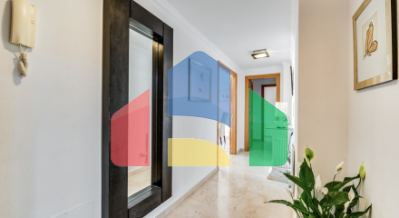 Просторная квартира с тремя спальнями