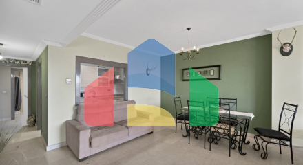 Просторная квартира с тремя спальнями