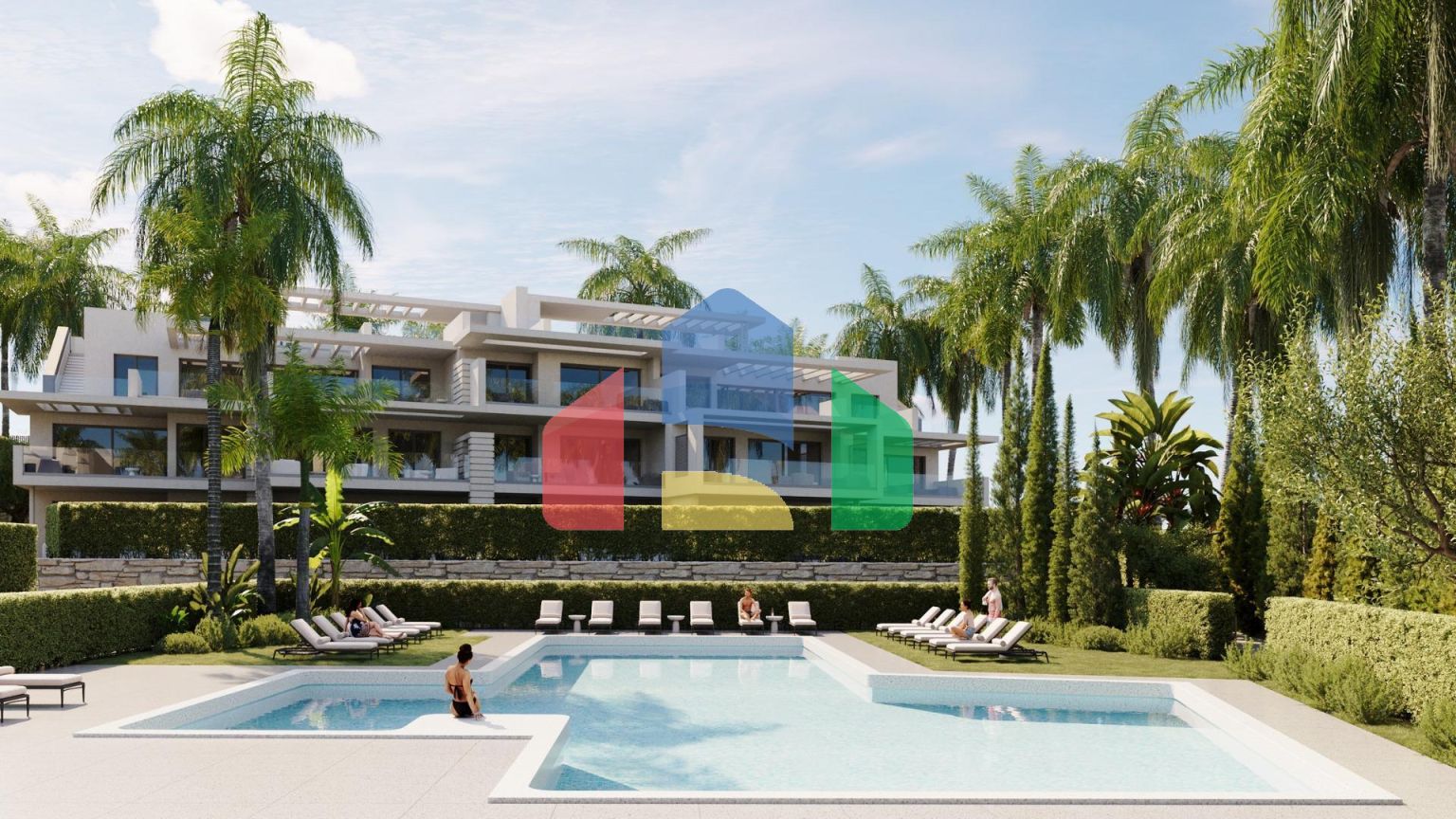 Современная жизнь в Эстепоне: Просторные апартаменты с солнечными террасами