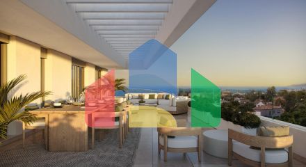 3-спальные пентхаусы в новом роскошном жилом комплексе в районе La Gaspara, Estepona