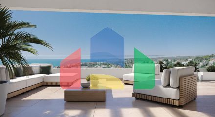 3-спальные пентхаусы в новом роскошном жилом комплексе в районе La Gaspara, Estepona