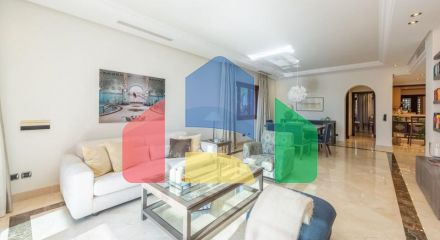 Впечатляющий пентхаус с видом на море в районе Новая Золотая Миля, в комплексе Торре Бермеха.
