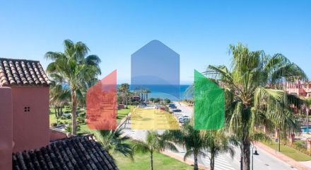 Впечатляющий пентхаус с видом на море в районе Новая Золотая Миля, в комплексе Торре Бермеха.