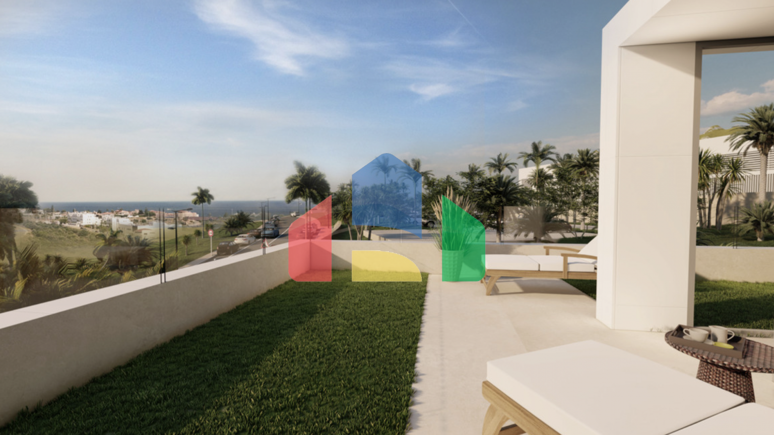 Совершенно новый эксклюзивный дом с видом на море в Эстепоне