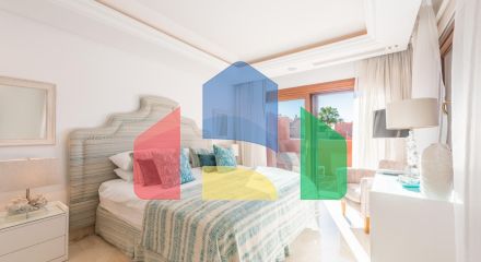 Торре Бермеха, Восточная Эстепона. Великолепный пентхаус с видом на море в роскошной урбанизации на первой линии!