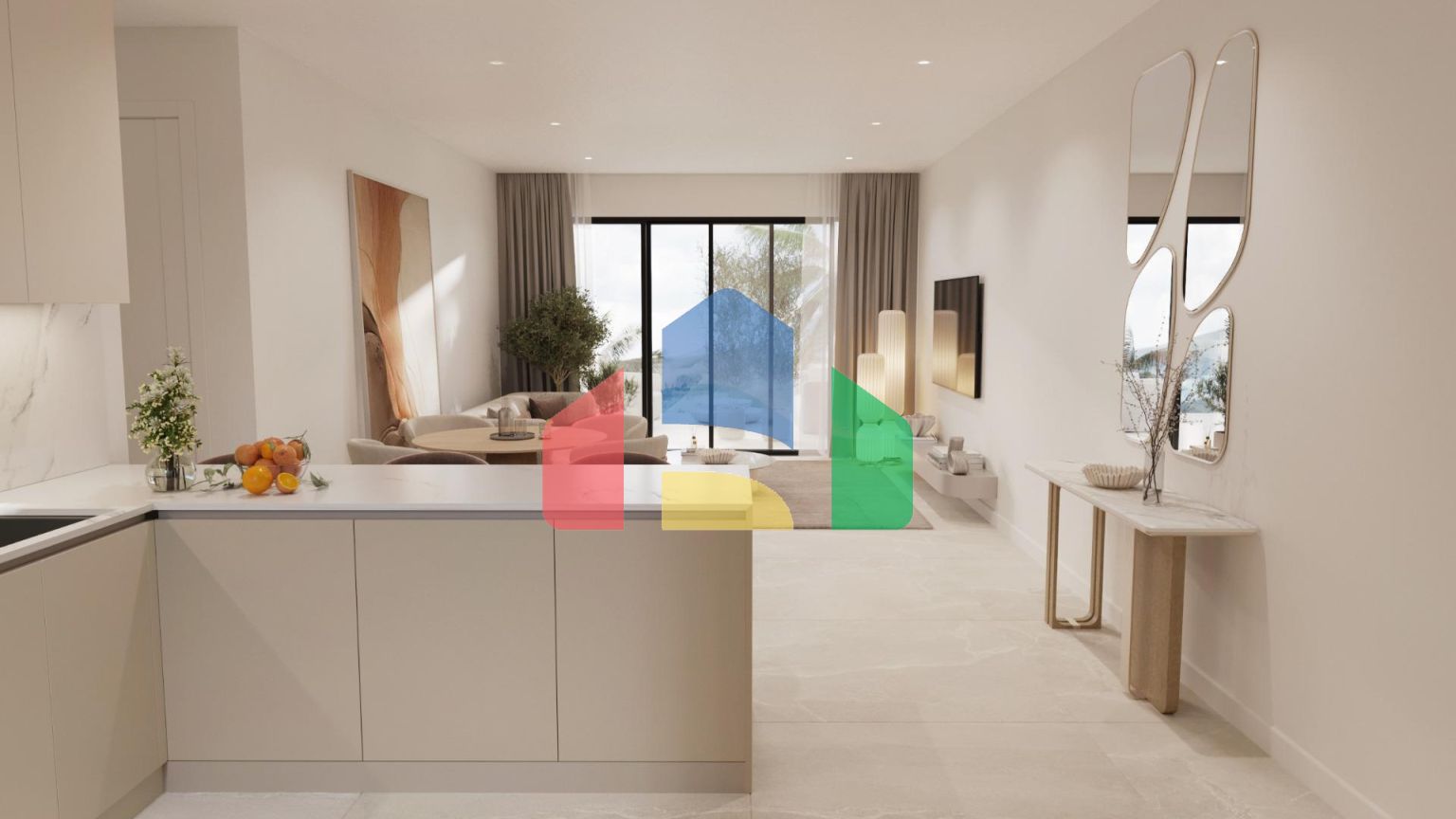 Современная жизнь в Эстепоне: Просторные апартаменты с солнечными террасами