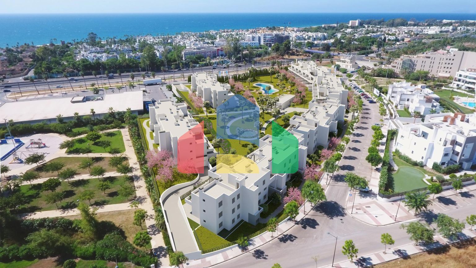 НОВЫЙ ЖИЛОЙ КОМПЛЕКС РЯДОМ С ЭСТЕПОНОЙ