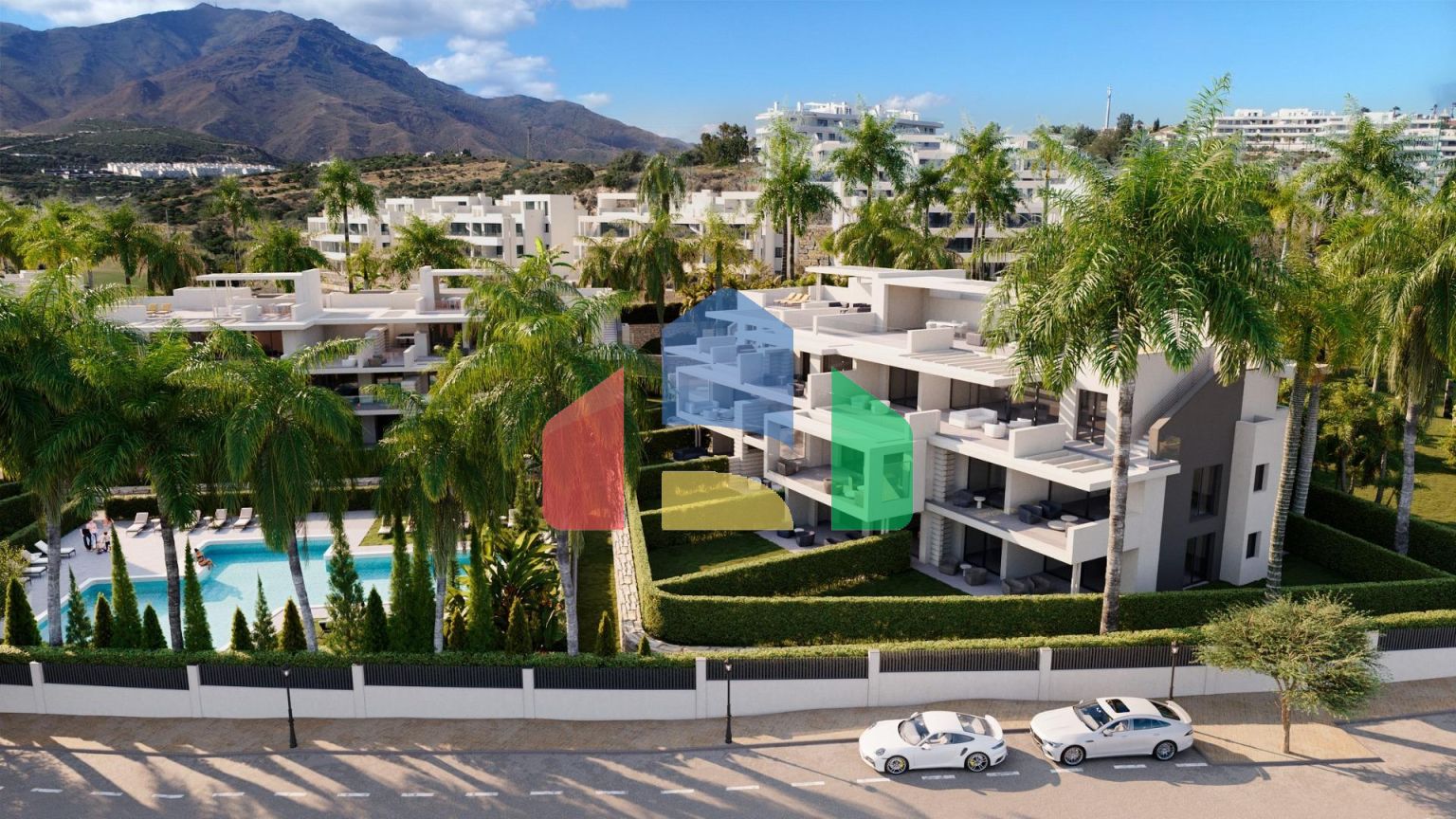 Современная жизнь в Эстепоне: Просторные апартаменты с солнечными террасами